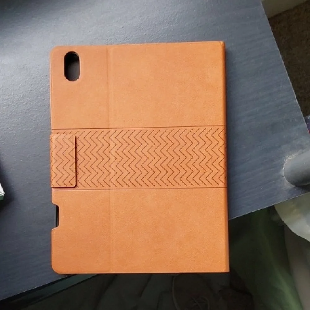 Orange Textured Folio Tablet Case for iPad by Unbranded